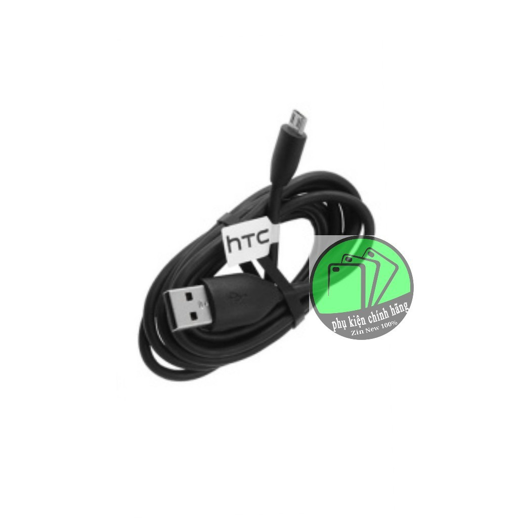 Cáp sạc HTC Micro USB CHÍNH HÃNG - Chuẩn Xịn 100% - BH 12 tháng