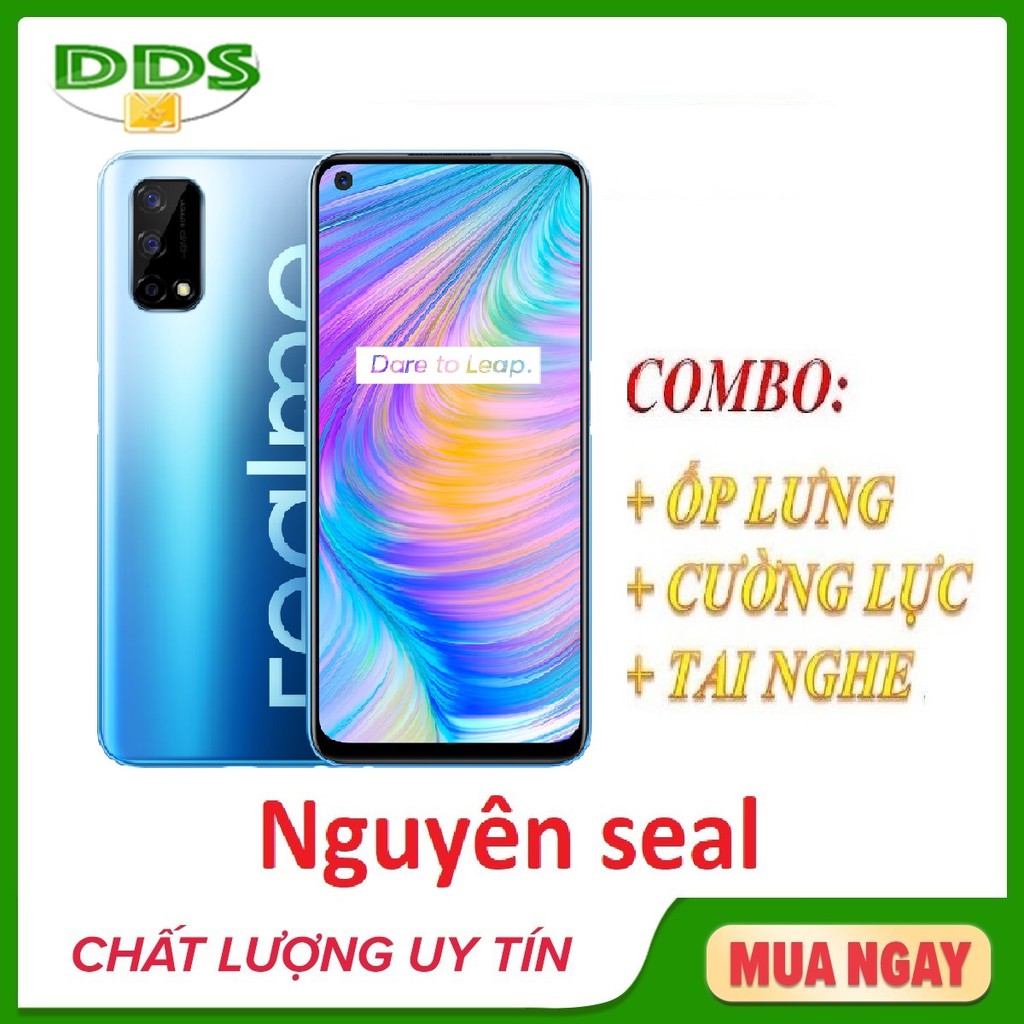 Combo điện thoại Realme Q2 4/128Gb + Ốp lưng + Cường lực + Tai nghe 5G - Hàng nhập khẩu | BigBuy360 - bigbuy360.vn