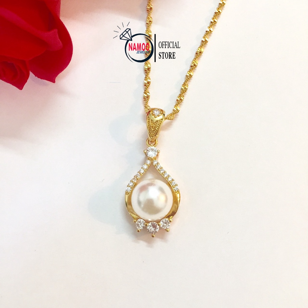 Dây chuyền Nữ, Vòng Cổ Ngọc V548 NaMoo Jewelry