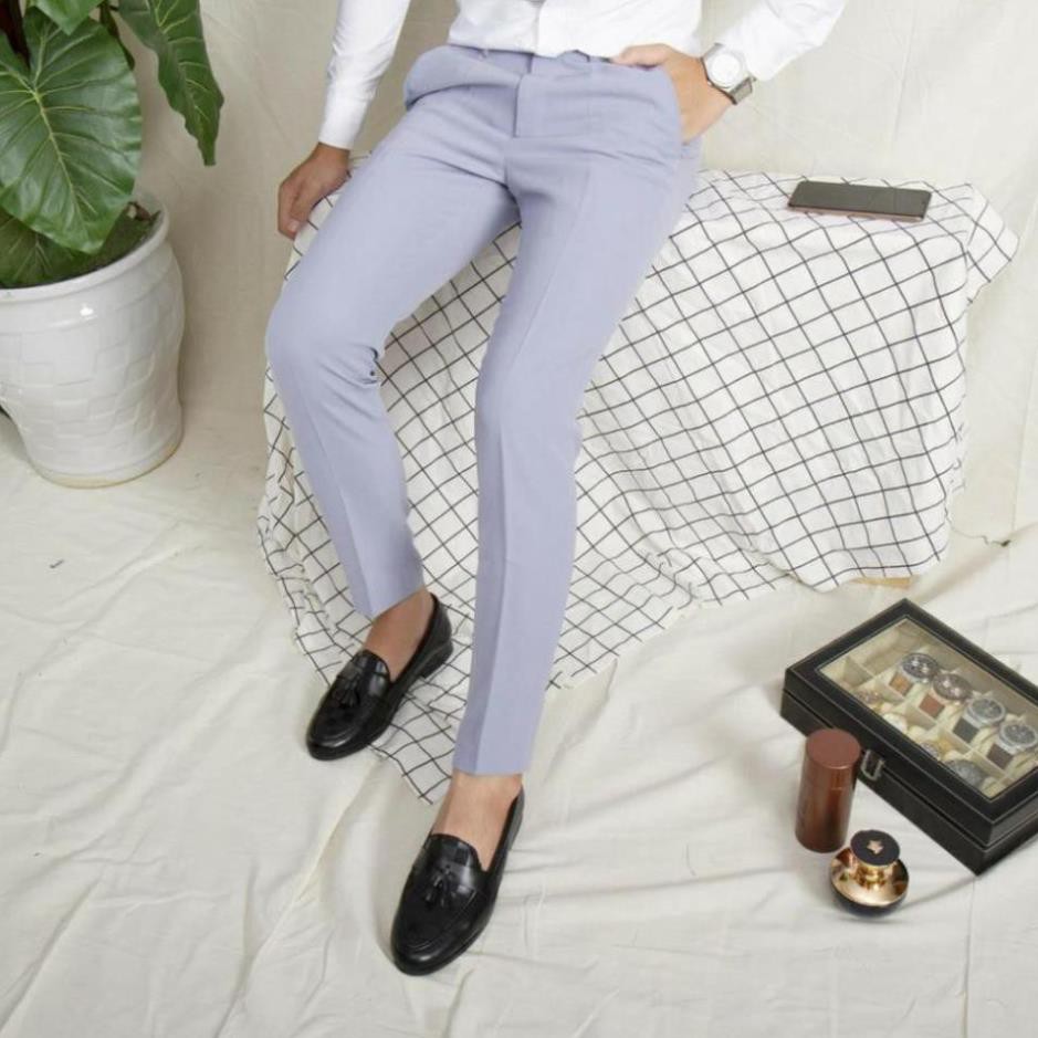 [Chỉ 3 ngày SALE SỐC] Quần âu nam đen ống côn, vải không nhăn không xù Cao Cấp | BigBuy360 - bigbuy360.vn