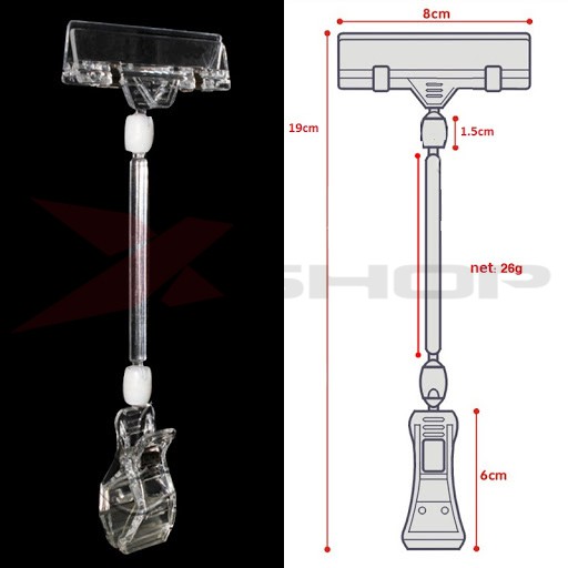 Wobbler, kẹp giá sale, kẹp quảng cáo, kẹp giảm giá - V08