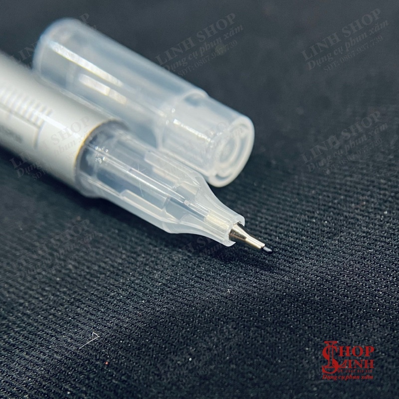 Bút định hình mực xanh Tondaus lâu trôi loại 0.5mm 1mm