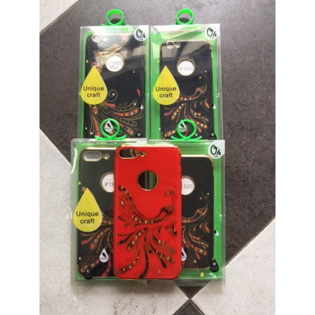 Ốp lưng iphone6 , chính hãng vu , dẻo đính đá