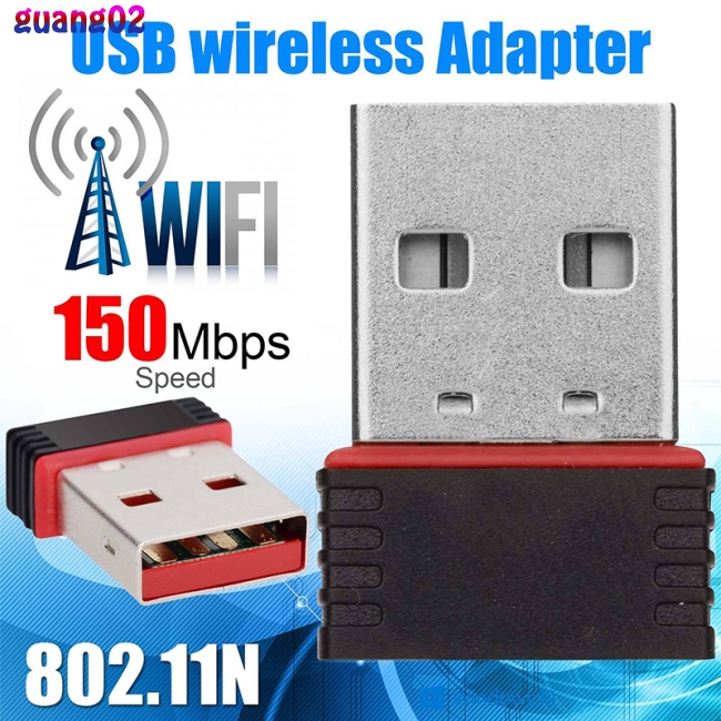 Usb Wifi Dongle 802.11 B / G / N Cho Laptop Pc Uk
