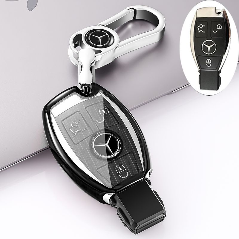 Vỏ Bảo Vệ Chìa Khóa Xe Hơi Mercedes-Benz E300L / C200 buckle C260L glc300 gla200 C / E / S grade E260L