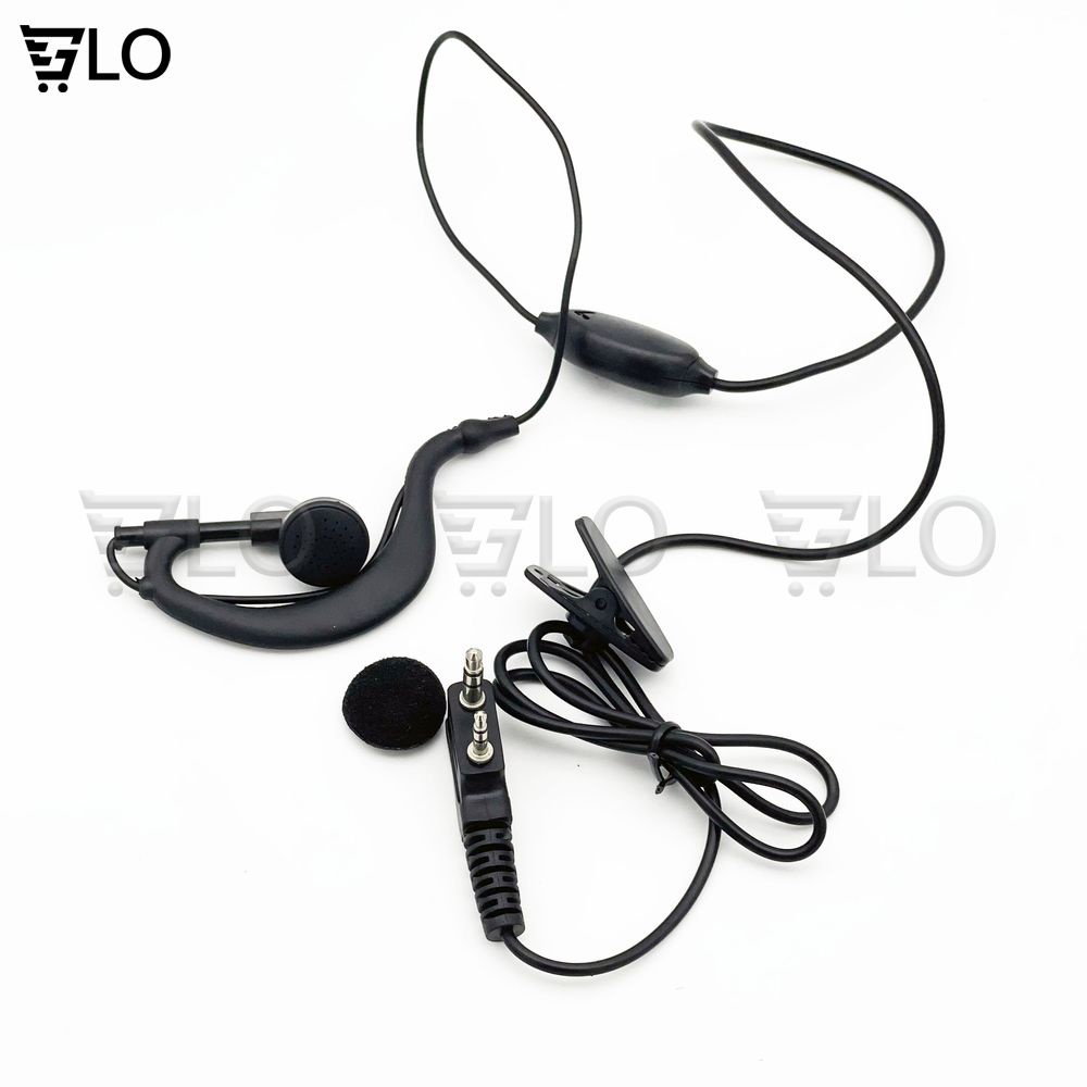 Tai Nghe Bộ Đàm Baofeng, Moto, Kenwood Loại 2 Đầu Jack 3.5li và 2.5li