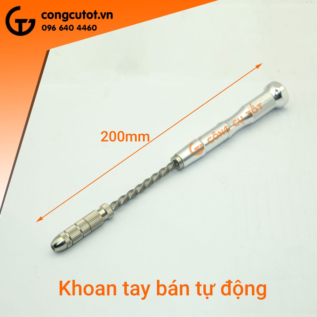 Máy khoan mini cầm tay bán tự động đầu kẹp 3mm GT1292