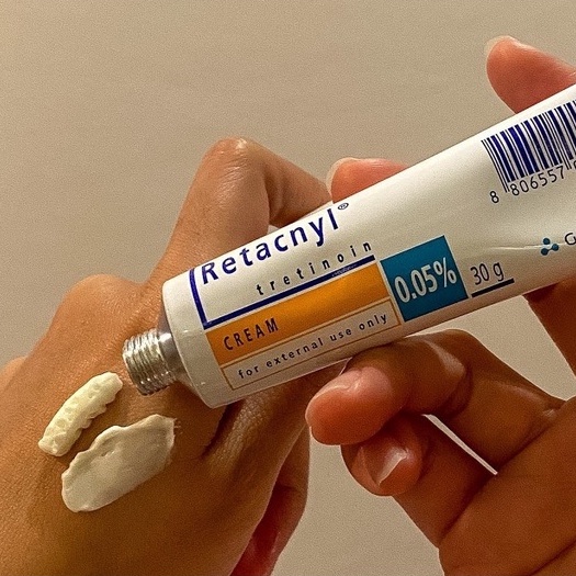 Tretinoin Retacnyl Cream 0,025%, 0.05% [Date mới]- Kem hỗ trợ giảm mụn trẻ hóa da- YUPA.STORE