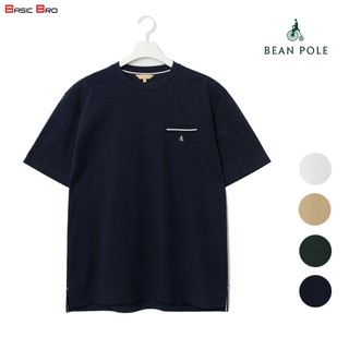 Áo thun nam ☘FREESHIP☘ Áo phông nam BEANPOLE trơn ngắn tay không cổ vải cotton chính hãng xuất xịn_BASIC BRO