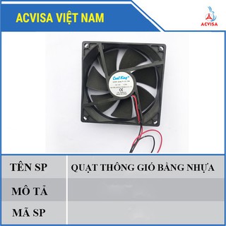 Quạt thông gió - quạt hút gió - quạt hút mùi bằng sắt/bằng nhựa | kt: 9x9cm/ 12x12cm
