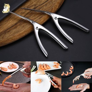 DỤNG CỤ LỘT, BÓC VỎ TÔM INOX CAO CẤP TIỆN LỢI