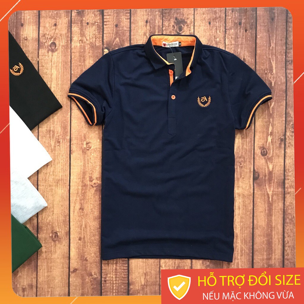 Áo thun nam polo bông lúa cao cấp mới ASP022