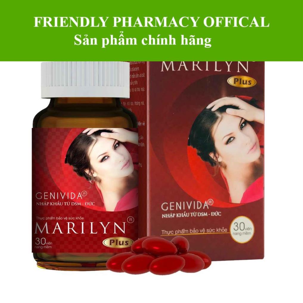 Marilyn Plus – Hỗ trợ tăng cường nội tiết tố nữ (Lọ 30 viên)