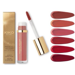 Son kem kiko milano magical holiday vinyl lip lacquer các màu