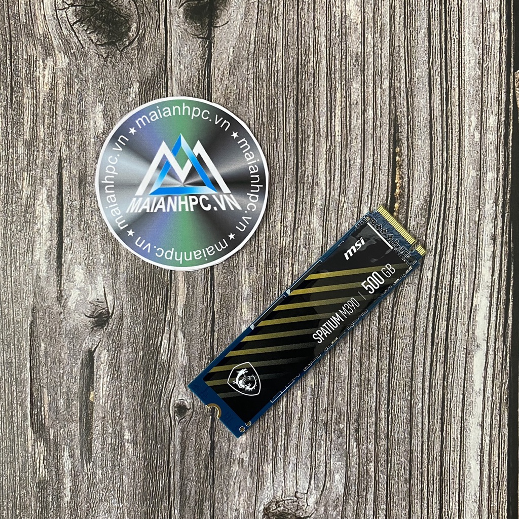 Ổ cứng SSD MSI SPATIUM M390 500GB NVMe M.2 2280 PCIe Gen 3.0x4