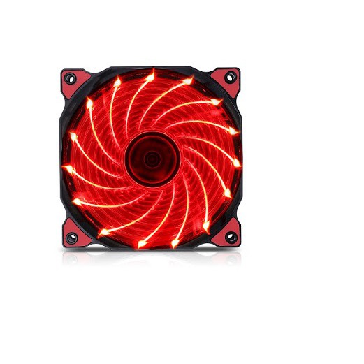 10 Fan led mod case 12cm màu ngẫu nhiên