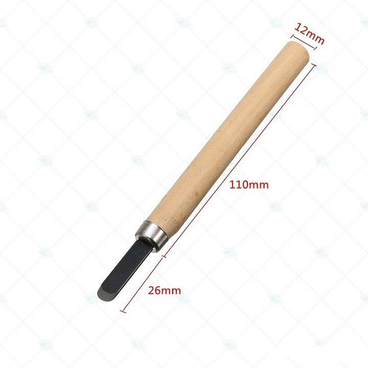 Bộ dao khắc đục tiện gỗ 12 món