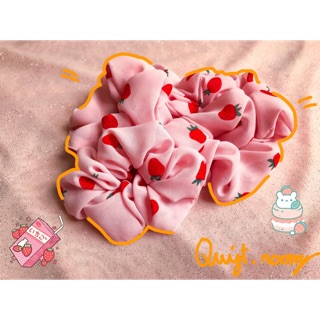 🍓SCRUNCHIES BUỘC TÓC HÌNH QUẢ DÂU