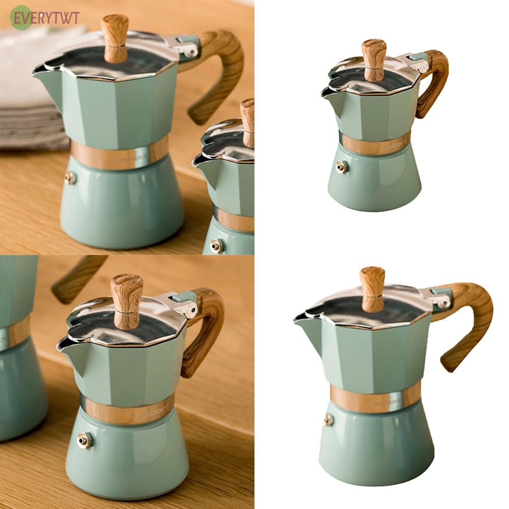 Bình pha cà phê Espresso Moka bằng nhôm 150/ 300ml tiện lợi