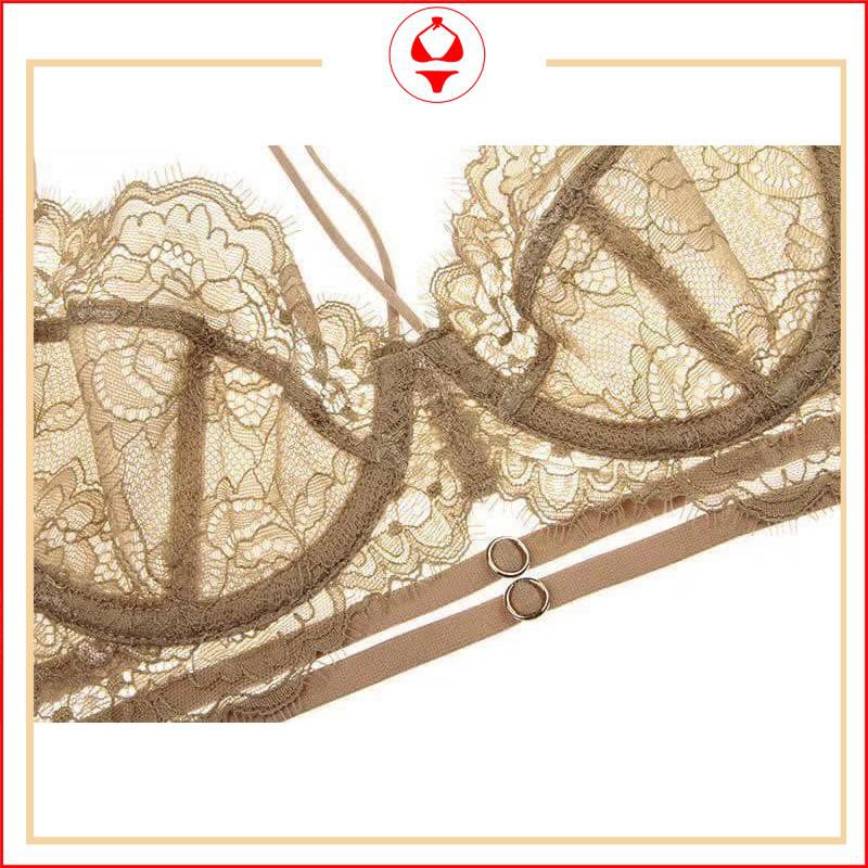 Bộ đồ lót  SEXY ,set đồ lót charm khuy Yolo bra không mút có gọng ren cao cấp quyến rũ C264 | BigBuy360 - bigbuy360.vn
