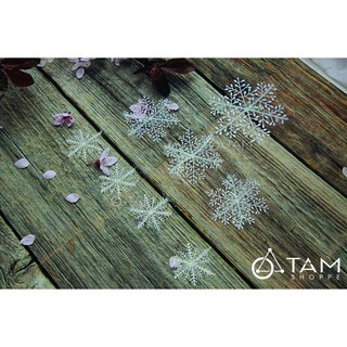 Bông tuyết sợi kim sa (có 4 size) TTTM