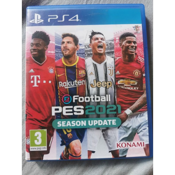 Đĩa game ps4 PES 2021 mới tinh