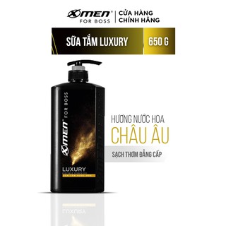 Sữa tắm Nước hoa X-Men For Boss Luxury 650g - Mùi hương sang trọng tinh tế