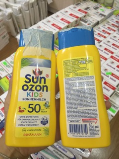 Kem chống nắng Sun Ozon 200ml