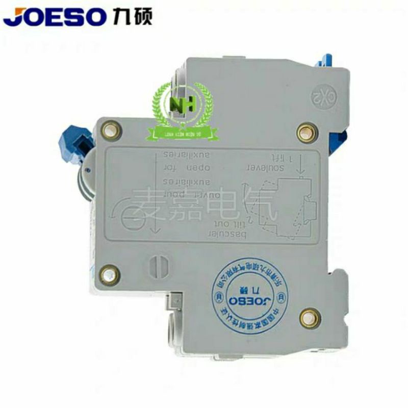 Aptomat JOESO At 2Pha Attomat 2TEP hộ gia đình DZ47-63