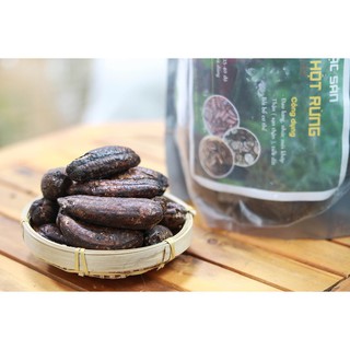 Chuối hột rừng ngâm rượu - chuốt mật khô 1kg túi zip bạc