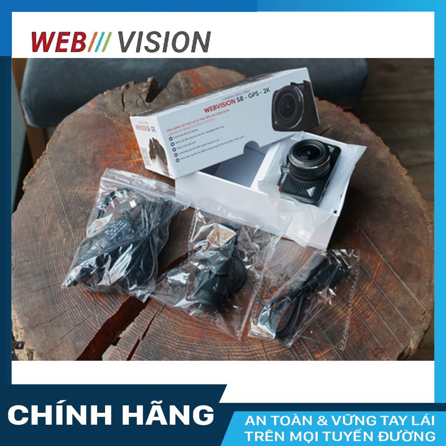 Camera hành trình Webvision S8 + thẻ nhớ 64GB | BigBuy360 - bigbuy360.vn