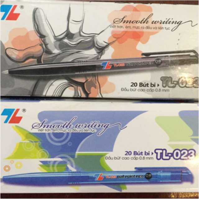 1 hộp 20 bút bi 023 ngòi 0.7