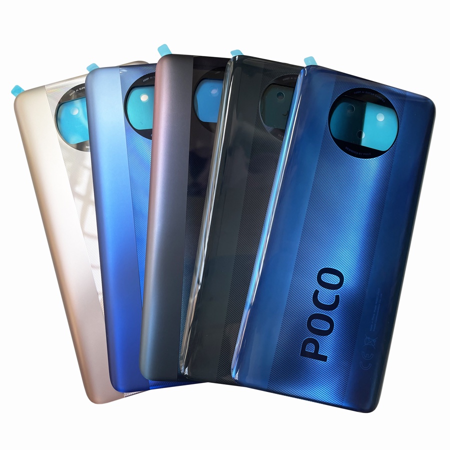Nắp Lưng Điện Thoại Bằng Kính Thay Thế Chuyên Dụng Cho Xiaomi POCO X3 F2 Pro