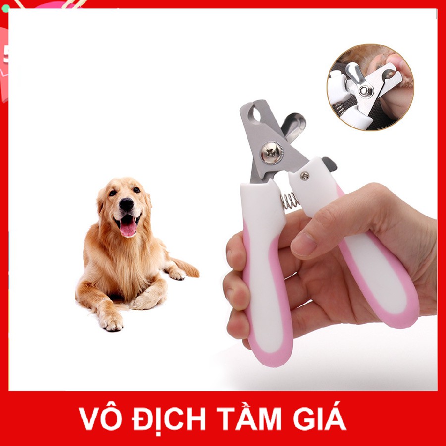 KÌM CẮT MÓNG CHO CHÓ - CHĂM SÓC SỨC KHỎE CHO CÚN ( KÈM DŨA )