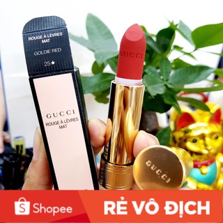 [Bebu123] SON GUCCI MATTE 25  - ĐỎ CỔ ĐIỂN