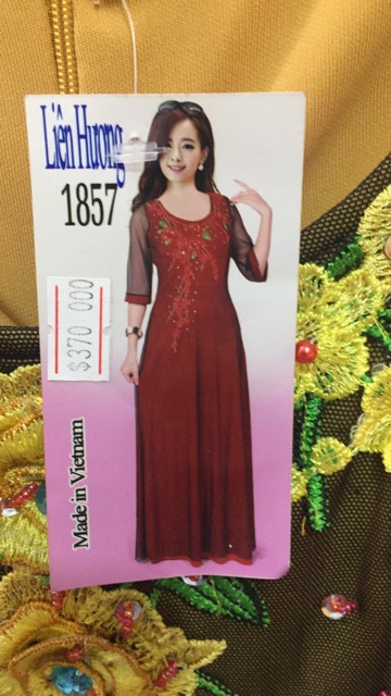 Váy, Áo Đầm Dạ Hội Trung Niên Cao Cấp 2020 Sale 30% mẫu ngẫu nhiên