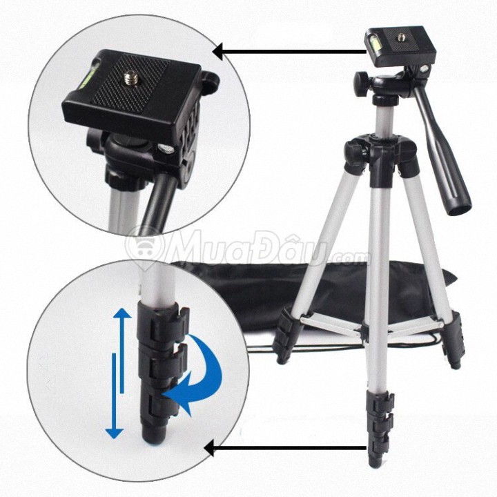 Chân Điện Thoại Và Máy Ảnh Tripod TF-3110 Siêu Hot