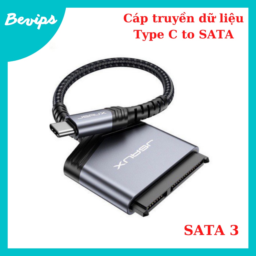 Cáp truyền dữ liệu từ Type C sang ổ cứng SATA tốc độ cao dành cho Laptop, Tivi, Ipad, điện thoại Samsung, Oppo. Huwei...