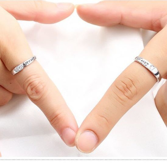 Nhẫn Cặp Nam, Nữ Phong Cách Hàn Quốc NC104