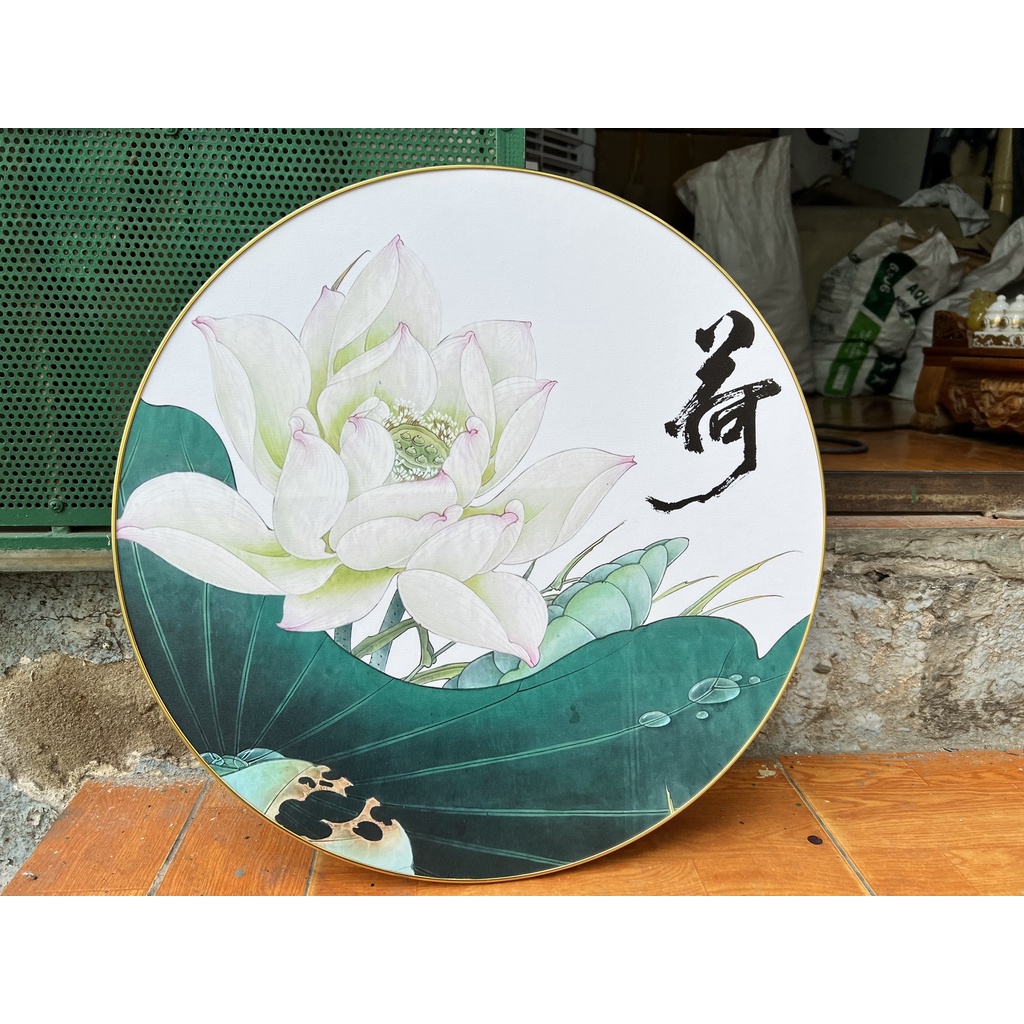 Tranh Canvas Hoa Sen, Tranh Treo Tường