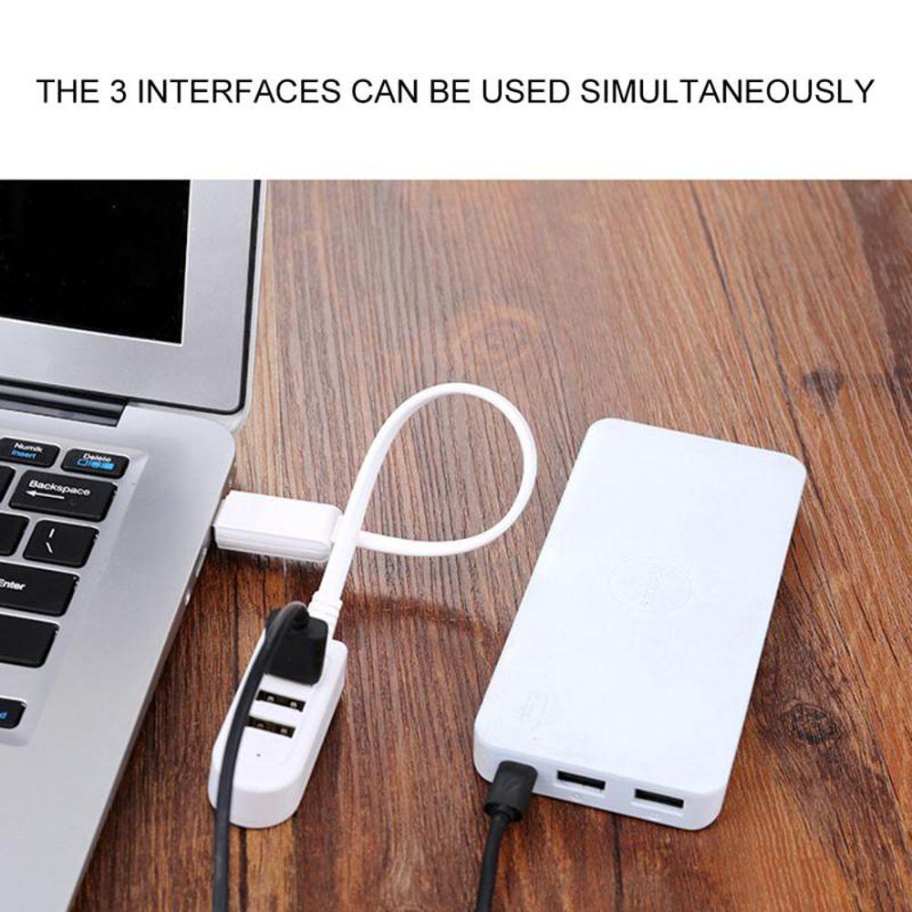 Dây Cáp Sạc Nối Dài Tốc Độ Cao 3 Trong 1 Nhiều Cổng USB