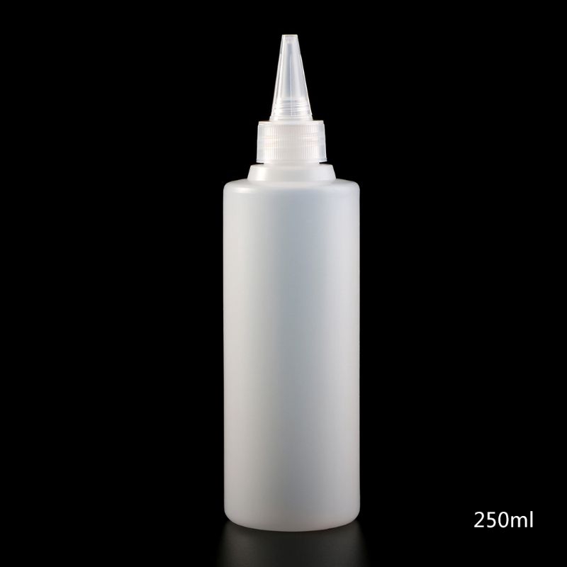 ST❀ 1PC White 250ML Glue Applicator Squeeze Bottle For Paper Quilling DIY Scrapbooking Paper Craft Tool