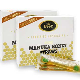 [BEE2] MANUKA honey straws - Mật ong Manuka dạng gói tiện lợi (MGO 300+)