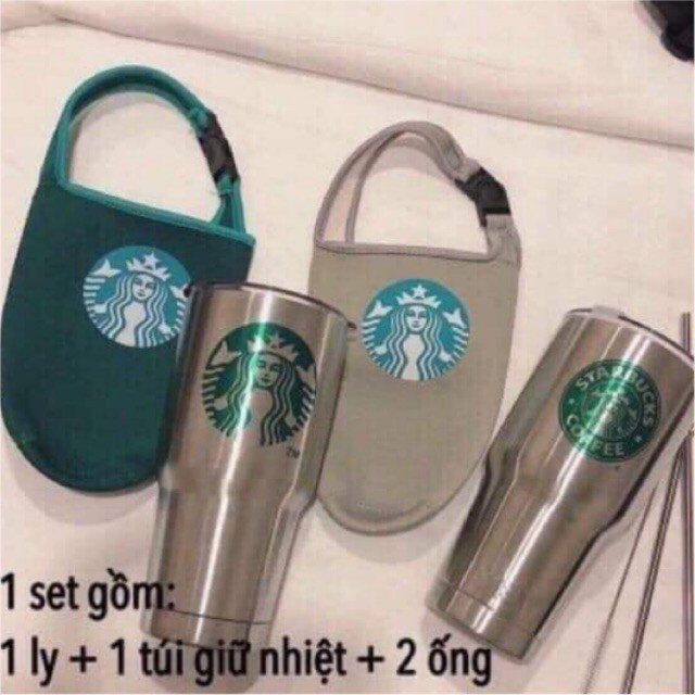 Ly giữ nhiệt nóng lạnh STARBUCKS ThaiLand 900ml (đảm bảo nhiệt)