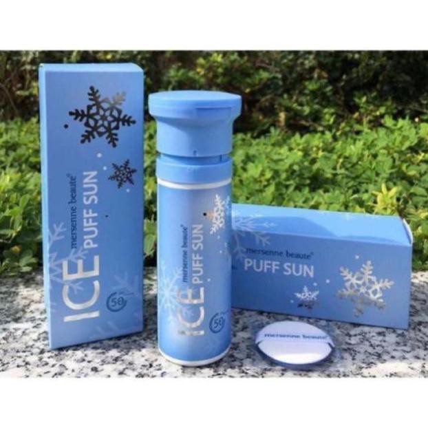 [TOP BÁN CHẠY] Kem Chống Nắng 3in1 make up mát lạnh Mersenne Beaute Ice Puff Sun