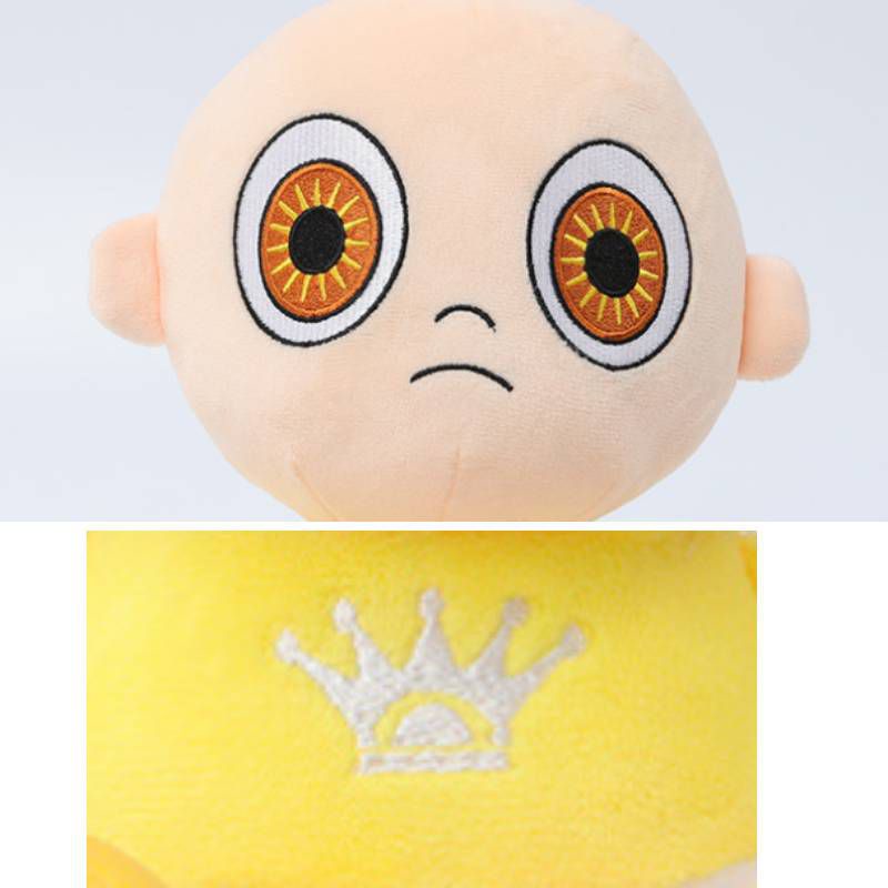 25cm The Baby In Yellow Plush Toys Kawaii Baby Stuffed Dolls Horror Game Figure Plushie Soft Kids Toys for Children Baby Gifts