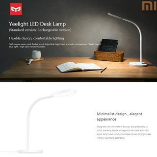 S☆S (Standard Version) Original Xiaomi Yeelight Mijia LED Desk USB Lamp YLTD01YL 3W Portable Smart Folding Touch Adjust