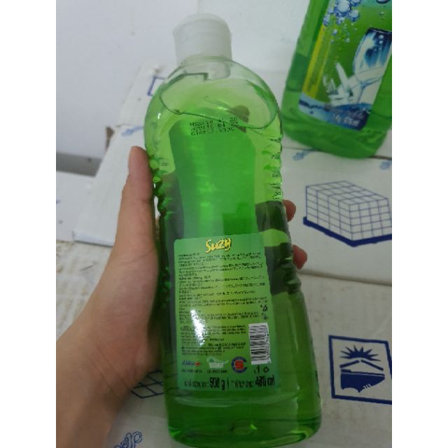 Nước rửa chén bát Suzy Nhật bản 230ml hương bạc hà.