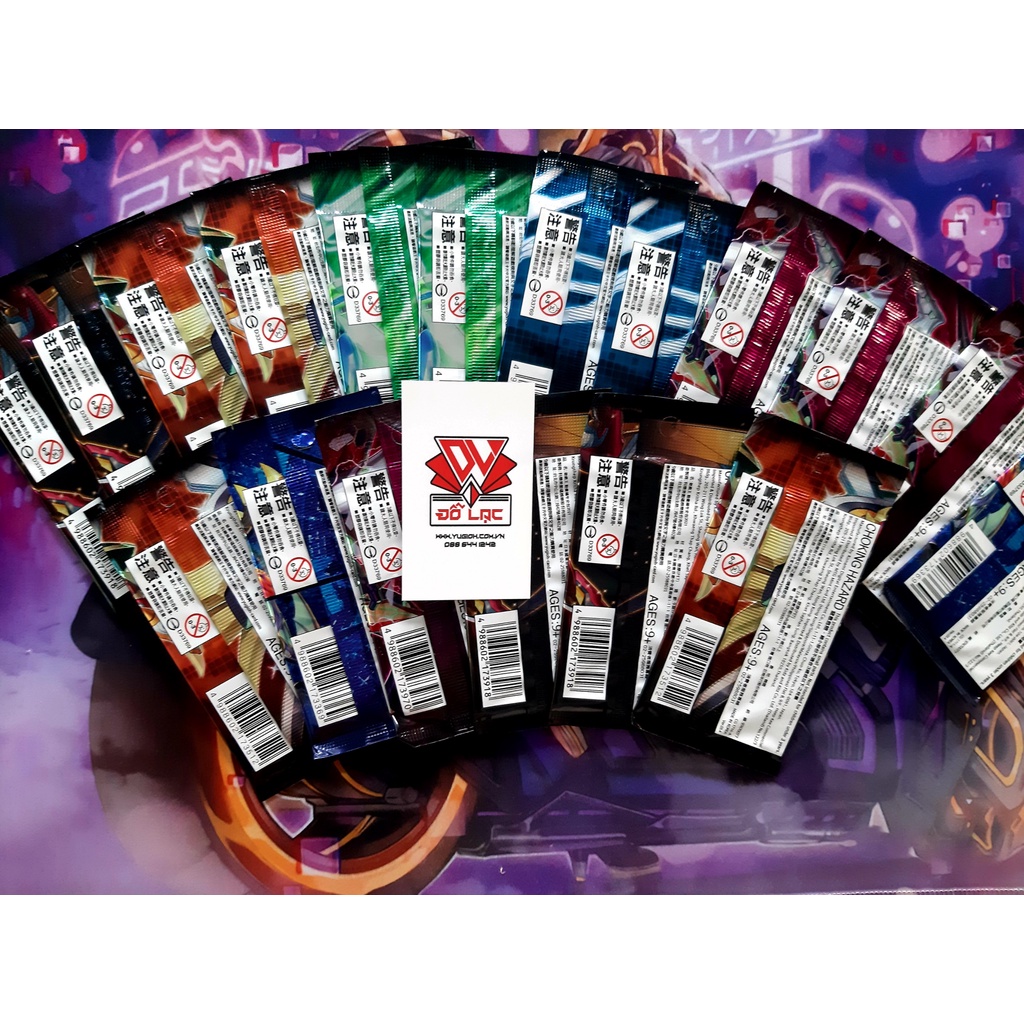 [ ĐẬU PHỘNG OCG ] 1 Gói Lucky Thẻ Bài Yugioh OCG