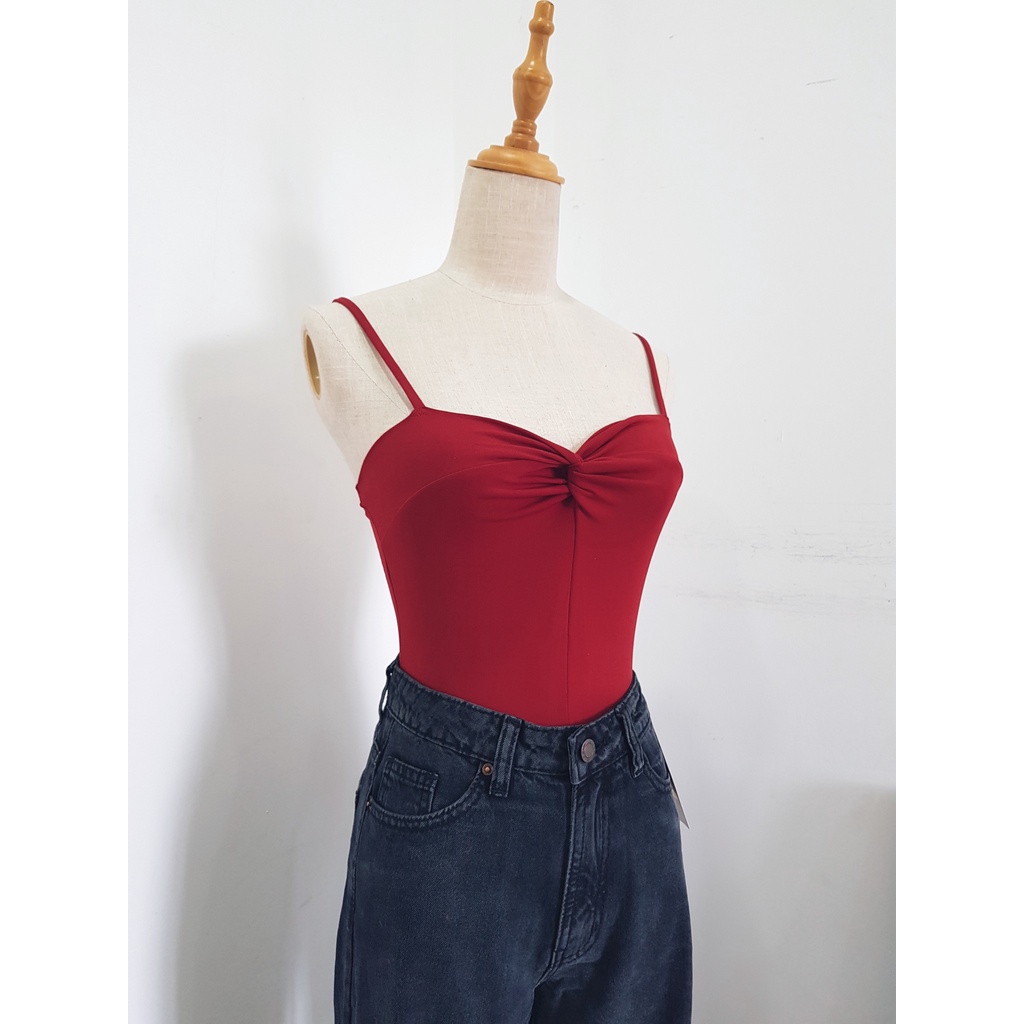 Bodysuit xoắn ngực